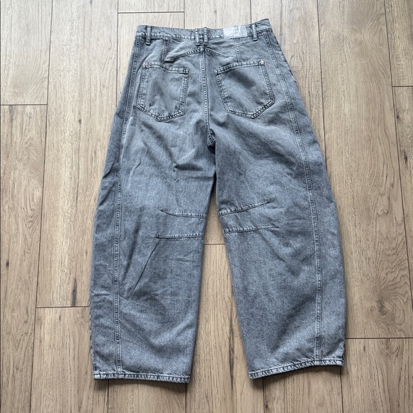 We The Free Wide Leg Relaxed Fit Gray Jeans Women’s Size 30 - Picture 14 of 14